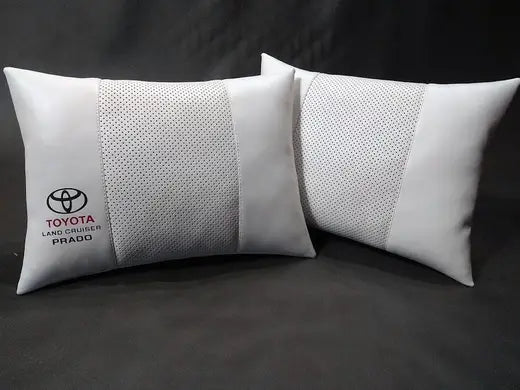 Almohada de soporte lumbar blanca para Toyota