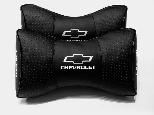 2pc Car Seat Headrest Pillow Neckrest Fashion Cushion Best PU Leather Chevrolet Lacetti