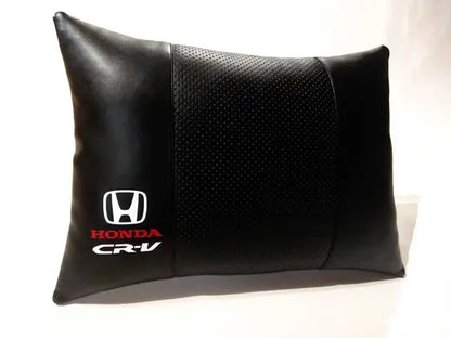 1 Set 5pcs Car Seat Headrest Pillow Best Back Lumbar Cushion Support PU Leather Honda CR-V