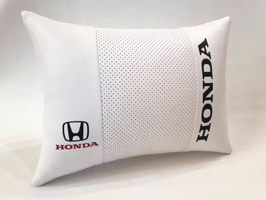 Almohada de soporte lumbar blanca para Honda